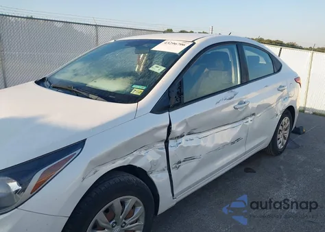 2018 Hyundai Accent Se from USA, damaged, VIN 3KPC24A36JE035027